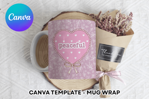 Canva Template MUG Wrap: Design Professional Custom Mugs
