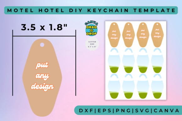 Crafting Your Brand's Welcome Mat: The Motel Hotel DIY Keychain Template