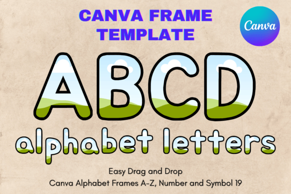 Create Stunning Custom Letters with Canva Frames