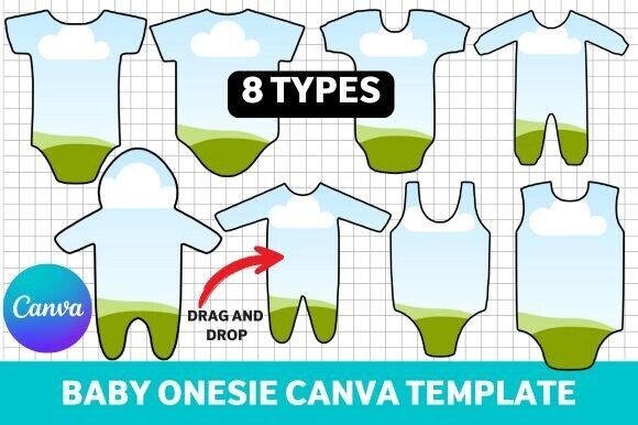 Design Adorable Baby Apparel with This Canva Template