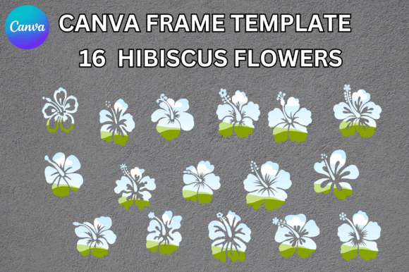 Design with a Tropical Flair: Using the Hibiscus Canva Frame