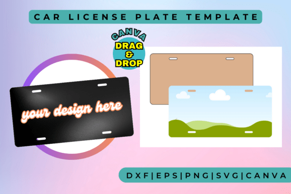 Designing Custom License Plates in Minutes with Canva Templates