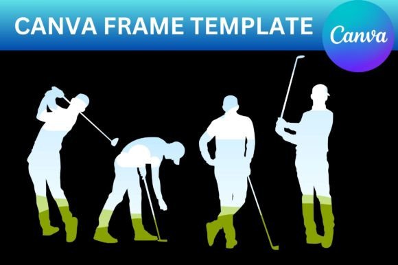 Elevate Your Golf Branding with a Canva Frame Template