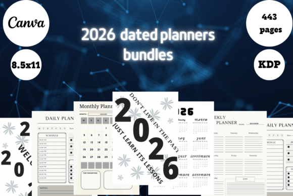 Master Your 2026 with a Simple, Modern Planner Bundle