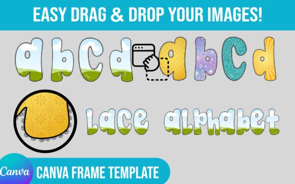 Preppy Lace Canva Alphabet Template: A Designer's Guide