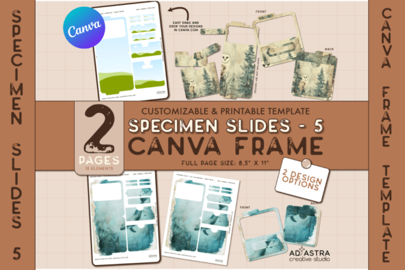 Specimen Slides 5: A Deep Dive into Canva Frame Templates