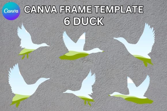 Unleash Your Creativity with the Duck Canva Frame Template