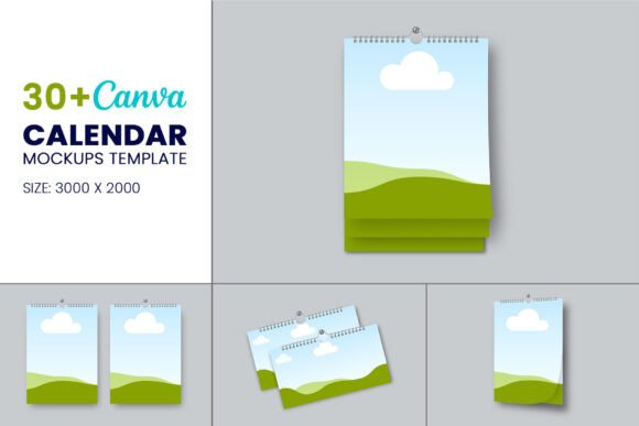 Upgrade Your Calendar Design with Canva Frame Mockups