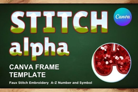 Why Faux Embroidery Canva Frame Letters_21 is a Designer’s Secret Weapon